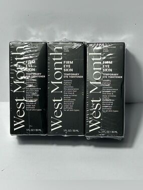 New West Month Firm Eye Skin Temporary Eye Tightener‎ 1 FL OZ Lot of 3 Beauty